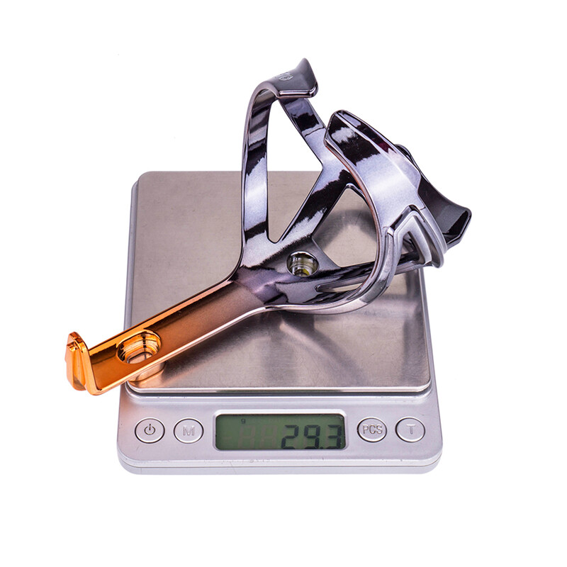 ZTTO itin lengvas dviračio butelio narvas, plastikinis spalvingas gradiento plento dviračio puodelio laikiklis vandens butelio laikiklio laikiklis MTB priedai