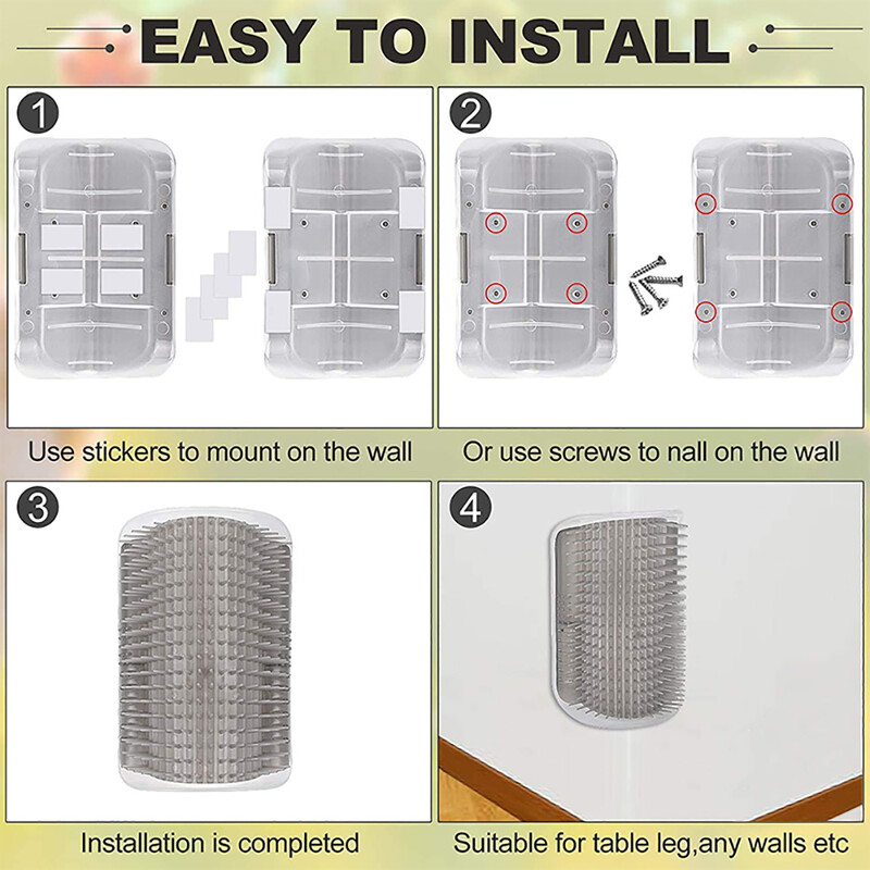 Kaķu skrāpēšanas masieris kaķiem, kas skrāpē mājdzīvniekus Birstīte Noņem matus Ķemme Kopšana Galda suņiem Kaķēnu kopšana Royal Canin Aksesuāri