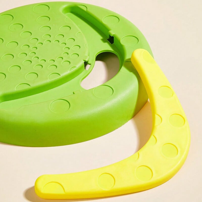 Vieno šuns frisbio ir smiginio žaislinis šuo specialus frisbio treniruoklis borderkolis auksaplaukis vidutinio ir didelio šuns žaislas naminis frisbis