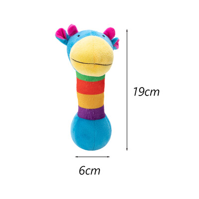 Plīša pildītas mājdzīvnieku košļājamās rotaļlietas maziem suņiem Squeak Puppy Dog Stuff Rotaļlieta Pūdelis Pomerānijas talismani Play Produkti honden speelgoed