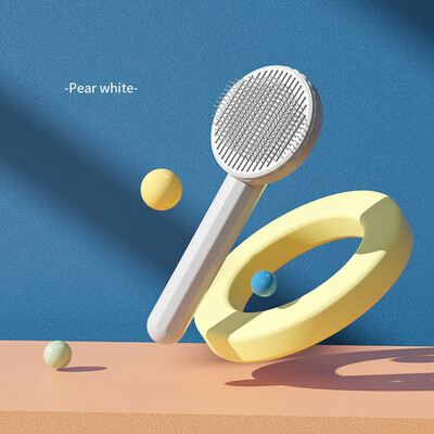 Четка за котки Четка за подстригване на домашни любимци за котки Премахване на космите Премахване на косми за домашни котки Гребен за обезкосмяване на домашни любимци Аксесоари за подстригване на кученце Коте