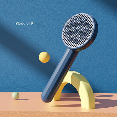 Четка за котки Четка за подстригване на домашни любимци за котки Премахване на космите Премахване на косми за домашни котки Гребен за обезкосмяване на домашни любимци Аксесоари за подстригване на кученце Коте