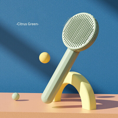 Четка за котки Четка за подстригване на домашни любимци за котки Премахване на космите Премахване на косми за домашни котки Гребен за обезкосмяване на домашни любимци Аксесоари за подстригване на кученце Коте