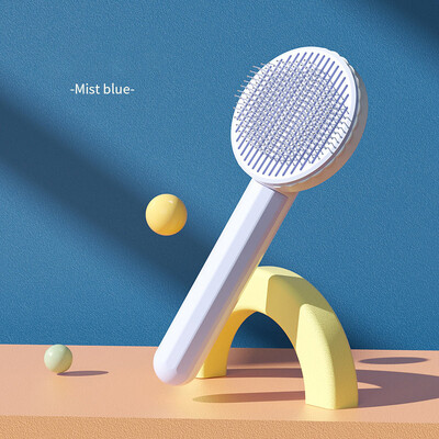 Четка за котки Четка за подстригване на домашни любимци за котки Премахване на космите Премахване на косми за домашни котки Гребен за обезкосмяване на домашни любимци Аксесоари за подстригване на кученце Коте