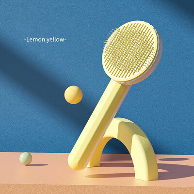 Четка за котки Четка за подстригване на домашни любимци за котки Премахване на космите Премахване на косми за домашни котки Гребен за обезкосмяване на домашни любимци Аксесоари за подстригване на кученце Коте