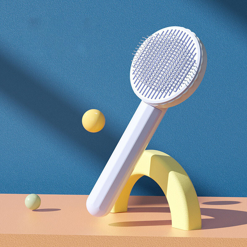 Четка за котки Четка за подстригване на домашни любимци за котки Премахване на космите Премахване на косми за домашни котки Гребен за обезкосмяване на домашни любимци Аксесоари за подстригване на кученце Коте