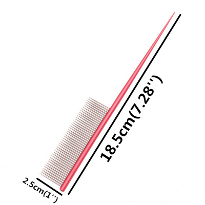 Hrebene na starostlivosť o domáce zvieratá, kefa z hliníkovej zliatiny pre psov, masážne nástroje na hraničné uzly, profesionálne salóny, čistenie mačacích chlpov, hrebene na polmesiac