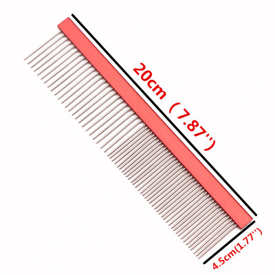 Hrebene na starostlivosť o domáce zvieratá, kefa z hliníkovej zliatiny pre psov, masážne nástroje na hraničné uzly, profesionálne salóny, čistenie mačacích chlpov, hrebene na polmesiac