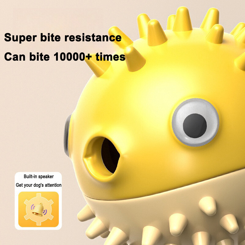 Pet Vocal Toys Leaky Food Design Čisti zubi, škripi zubima, otporan na ugriz Samozabava Interaktivne igračke Release Pet Energy Toy