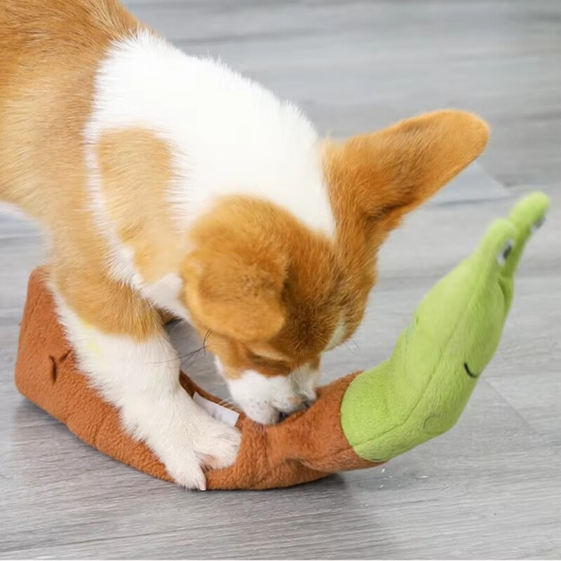 Suņi Plīša šņaukšanas rotaļlietas Mājsaimniecības interaktīva kucēnu rotaļlieta zobu griešanai Gliemežu stila Suņu Puzles Spēle Mājdzīvnieku piederumi un mājdzīvnieki