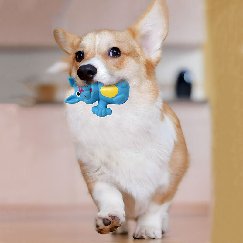 Igračka za žvakanje pasa Pas od lateksa u obliku krave Igračke za kućne ljubimce Squeaky za male srednje velike pse Čišćenje zubi Pas Puppy Zvučna igračka Potrepštine za kućne ljubimce