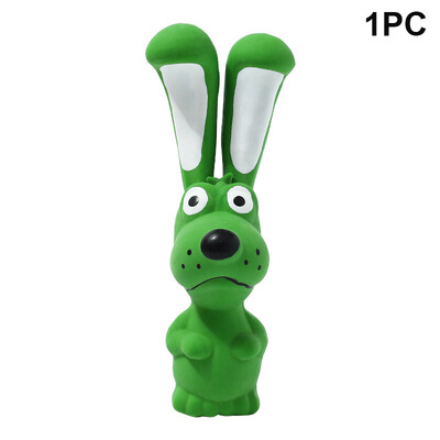 Pas Gumena igračka za žvakanje u obliku zeca Pet Squeaky Igračke za male srednje pse Interaktivno čišćenje zubi Zvučna igračka za pse Potrepštine za kućne ljubimce