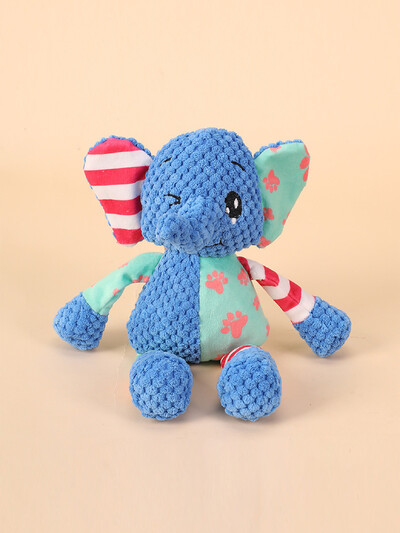 Плюшени играчки за кучета Животни във форма Устойчиви на ухапване Скърцащи играчки Вельветови играчки за кучета за малки големи кучета Кученца Аксесоари за обучение на домашни любимци