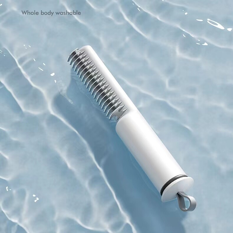 Резачка за възли на козината на домашни любимци Котешка гребен за отстраняване на косми Инструменти за подстригване на котки Двустранна четка Препарат за почистване на дълги къдрави косми Продукти за домашни любимци