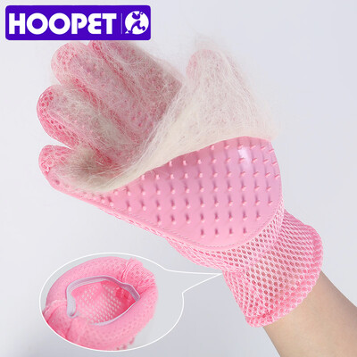 HOOPET Cat Combing Hair Guard Gloves Pet Brush Glove For Cat Dog Hair Hair Repion Cleaner Glove Котешки аксесоари Масажни ръкавици