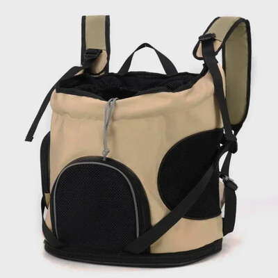 Vienkrāsains, liela ietilpība, viegla kaķu soma Go Out pārnēsājama mājdzīvnieku somas turētājs elpojošs Oksfordas auduma pārnēsājama mājdzīvnieku mugursoma