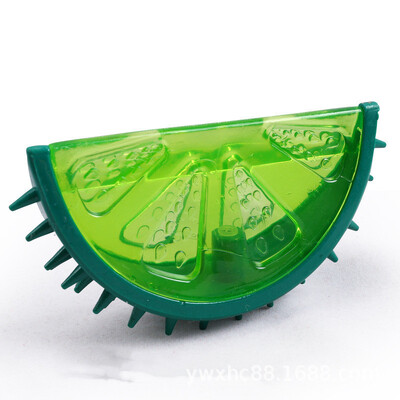 Igračka za žvakanje za kućne ljubimce Višekratna igračka za pas i mačku za zube Ljeto za hlađenje Lubenica Ananas Limun Izdržljivi led Igračke u obliku smrznutog voća