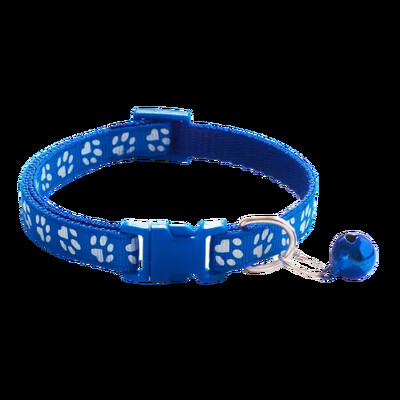 Нашийник за домашни любимци с анимационен отпечатък на камбанка Цветно куче Кученце Аксесоари за котки Яка за коте Регулируема предпазна камбана Колие Куче