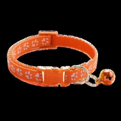 Нашийник за домашни любимци с анимационен отпечатък на камбанка Цветно куче Кученце Аксесоари за котки Яка за коте Регулируема предпазна камбана Колие Куче