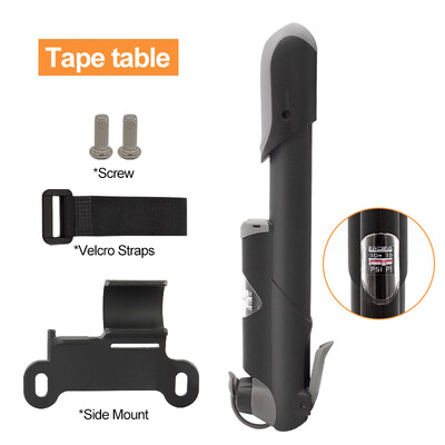 Mini pārnēsājamas riteņbraukšanas gaisa sūkņa riepas piepūšamais elektriskais skrejritenis skeitborda gaisa sūknis motociklam velosipēda gaisa sūknim velosipēda piederums