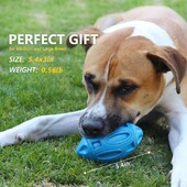 Играчки за кучета Rugby Dogs Resistance Bite Dog Rubber Chew Molar Cleaning Teeth Interactive Training Game Pet Puppy Ball Toy Supplies