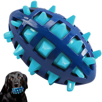 Squeaky Puppy Ball Toy Interactive Rubber Comfortable Dog Creative Pet Ball for Mithing Cleaning Playing Chewers tpr sound foot