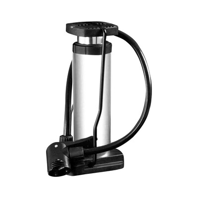 Velosipēda pēdas aktivizējams grīdas sūknis ar mērinstrumentu mini pārnēsājams gaisa sūknis velosipēda velosipēda automašīnas riepas grīdas sūknis