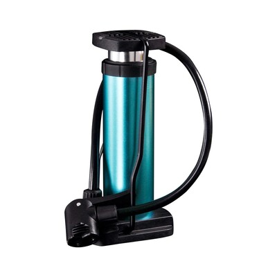 Velosipēda pēdas aktivizējams grīdas sūknis ar mērinstrumentu mini pārnēsājams gaisa sūknis velosipēda velosipēda automašīnas riepas grīdas sūknis