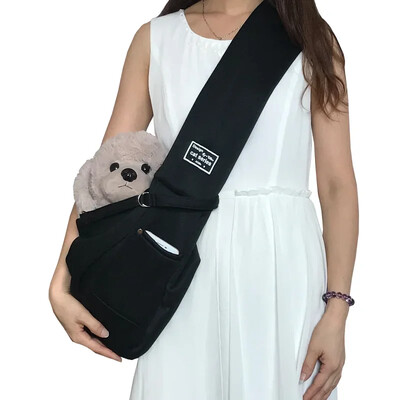Ērta suņu soma Pet Out Crossbody plecu soma āra ceļojumiem Pārnēsājama kaķa kucēna siksnas soma Mājdzīvnieku pārnēsāšanas piederumi