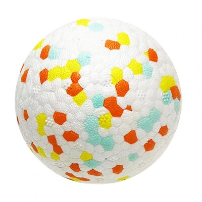 Rotaļlietas suņiem agresīviem košļātājiem Suņu bumbiņu rotaļlieta, augsta elastīga koduma izturīga ar unikāliem 3D izvirzījumiem, interaktīvi mājdzīvnieku piederumi