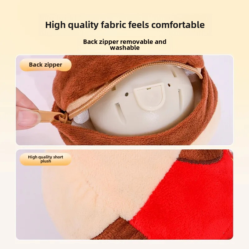 Uus koerte mänguasjad interaktiivne pusle elektriline plüüsis hüppav pall USB laetav kloun multikas Koerte treenimise mänguasi põrsas lemmiklooma toode