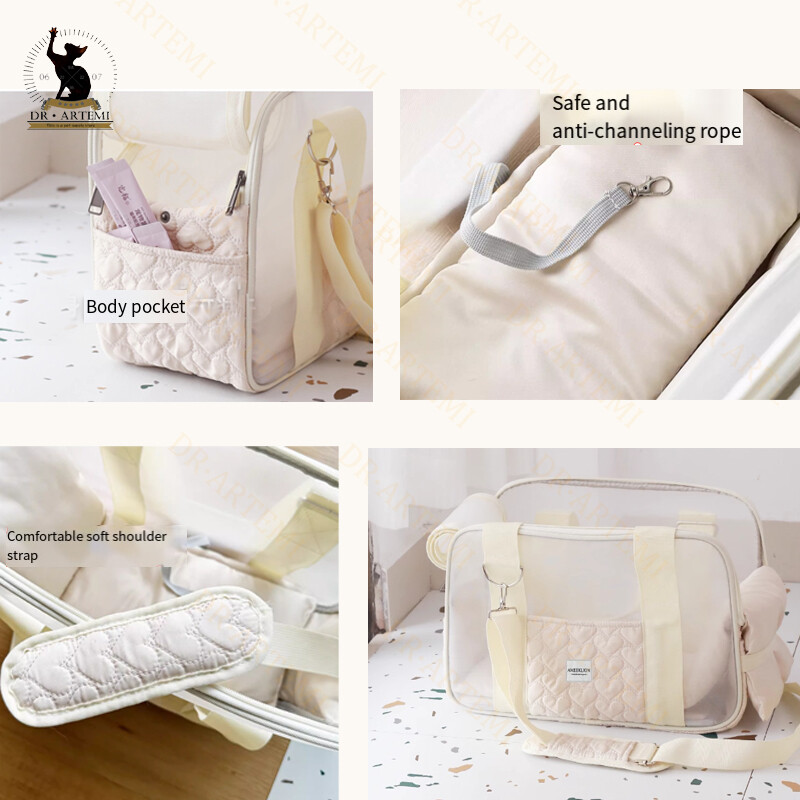 Prijenosni putni ruksak za kućne ljubimce, torba za vanjske prostore, torba za pse s otkrivenom glavom, automobilske torbe za nošenje preko tijela