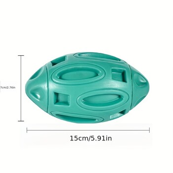 Издръжлива гумена топка за стискане за играчки за домашни кучета Подходяща за агресивни измамници Издръжливи играчки за дъвчене на кучета Звукови играчки за кучета