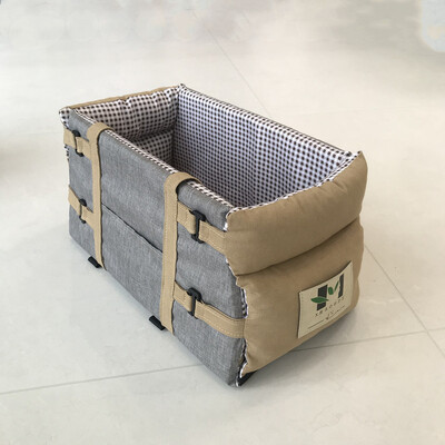 Autosjedalica za pse Središnja konzola Autosjedalica za male kućne ljubimce Prijenosna pomoćna sjedalica Putne torbe za mačke i pse Potpuno odvojive Perive