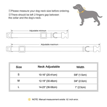 Регулируем найлонов нашийник за кучета с принт нашийник за кучета Сладки нашийници за чихуахуа булдог Колие за малки, средни големи кучета Стоки за домашни любимци
