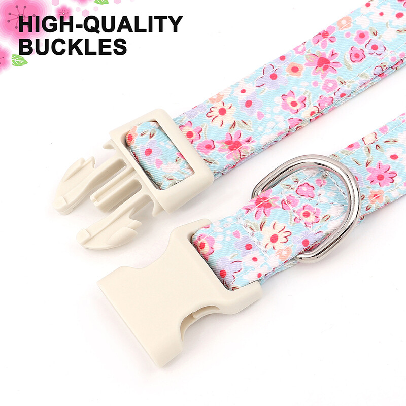 Regulējama neilona apkakles siksna, apdrukāta suņu kaklasiksna Jauka čivavas buldoga kaklasiksna kaklarota maziem vidēji lieliem suņiem, mājdzīvnieku piederumi