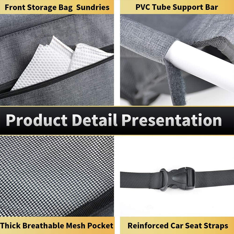 Premium klases suņu/kaķu automašīnas sēdekļa spilvens piekarināms soma Ceļojumu suņu automašīnas sēdeklis maziem un vidējiem suņiem kaķiem Suņu ceļojumu būra piederumi