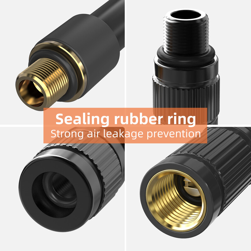 CYCLAMI 8mm velosipēda gaisa sūkņa pagarinājuma šļūtenes caurule caurule vads riteņbraukšanas sūknēšanas servisa daļas Velosipēdu riepu piepūšanas sprauslas piederumi