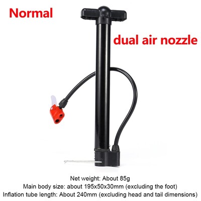 Velosipēda gaisa sūknis 160PSI augstspiediena pārnēsājams nerūsējošā tērauda velosipēda sūknis Schrader Presta vārstu piepūšamais MTB šosejas velosipēda piederums