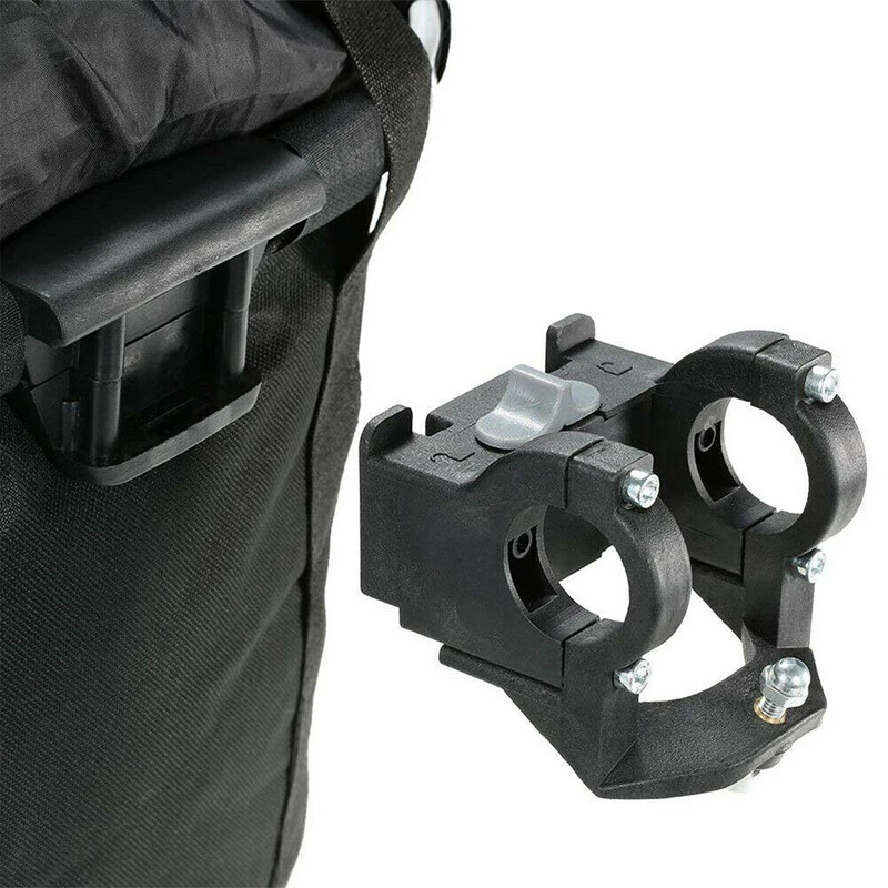 Kalnu velosipēda priekšējais grozs Velosipēda pārnēsāšanas soma salokāma un noņemama velosipēda grozs Pārnēsājams velosipēda grozs 5 KG slodze