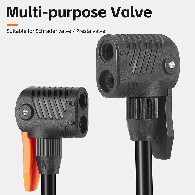 WEST BIKING velosipēda sūknis 160 PSI pārnēsājams tērauda vertikālais sūknis Schrader Presta Valve Inflator MTB šosejas velosipēdu sūkņa velosipēda piederumi