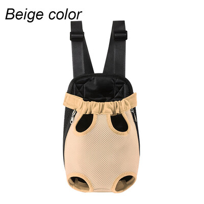 Mājdzīvnieku suņu nēsāšanas mugursoma Pārnēsājama ceļojumu āra ceļojumu produkti Regulējama kaķu suņu pārvadāšanas soma Pet dubultplecu mugursoma