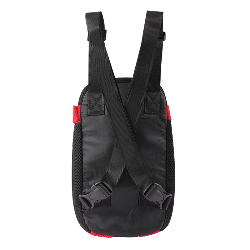 Mājdzīvnieku suņu nēsāšanas mugursoma Pārnēsājama ceļojumu āra ceļojumu produkti Regulējama kaķu suņu pārvadāšanas soma Pet dubultplecu mugursoma