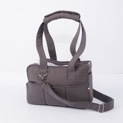 Torba za nošenje na ramenu za kućne ljubimce za izlaske, prozračnog dizajna, može se nositi u ruci, prikladna za pse