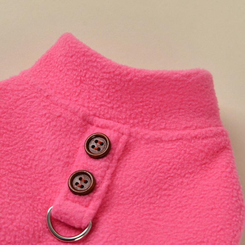 Ziemas kleitas suņiem Plīša auduma suņiem Kaķēnu svārki ar pievilcīgu pievilcīgu gredzenu ar pogu, aizdare Modes mājdzīvnieku tērpi mājdzīvnieku piederumi