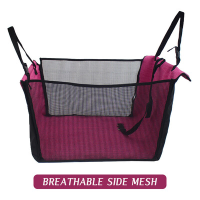 CAWAYI AUDZĒTAVA elpojošs siets mājdzīvnieku pārvadātāji suņu automašīnas sēdekļa pārklājs paklāji šūpuļtīkls suņu pārnēsāšanai Transportin Perro Autostoel Hond