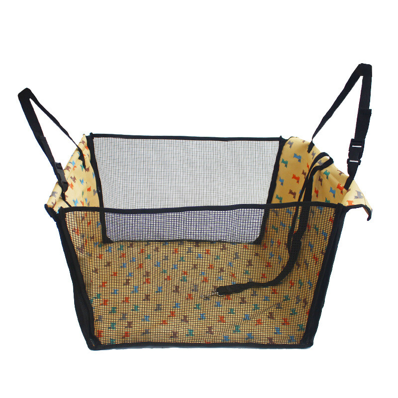 CAWAYI AUDZĒTAVA elpojošs siets mājdzīvnieku pārvadātāji suņu automašīnas sēdekļa pārklājs paklāji šūpuļtīkls suņu pārnēsāšanai Transportin Perro Autostoel Hond