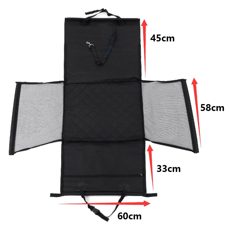 CAWAYI AUDZĒTAVA elpojošs siets mājdzīvnieku pārvadātāji suņu automašīnas sēdekļa pārklājs paklāji šūpuļtīkls suņu pārnēsāšanai Transportin Perro Autostoel Hond