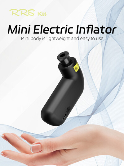 RRSKIT 100PSI mini elektriskais gaisa sūknis, pārnēsājams velosipēda sūknis, uzlādējams kompresijas riepu piepūtējs motocikla velosipēdu piepūšanai