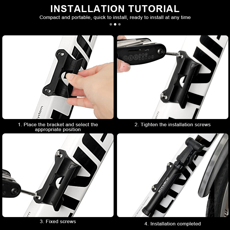 RIDERACE velosipēda sūknis pārnēsājams 2 virzienu sūknēšanas rokas gaisa sūknis Ball Mountain MTB šosejas velosipēda riepu piepūšanai Schrader Presta Valve